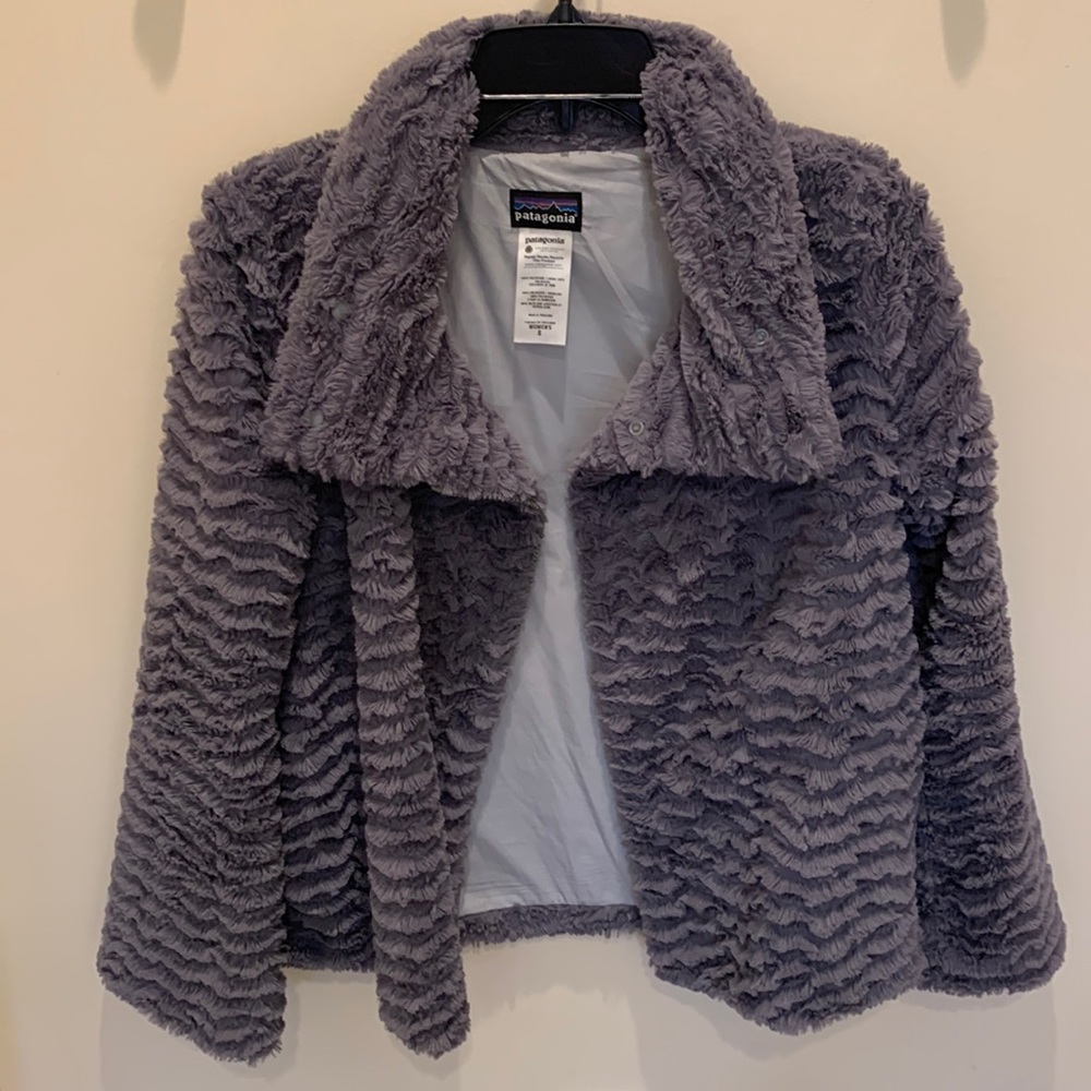 Patagonia fuzzy jacket